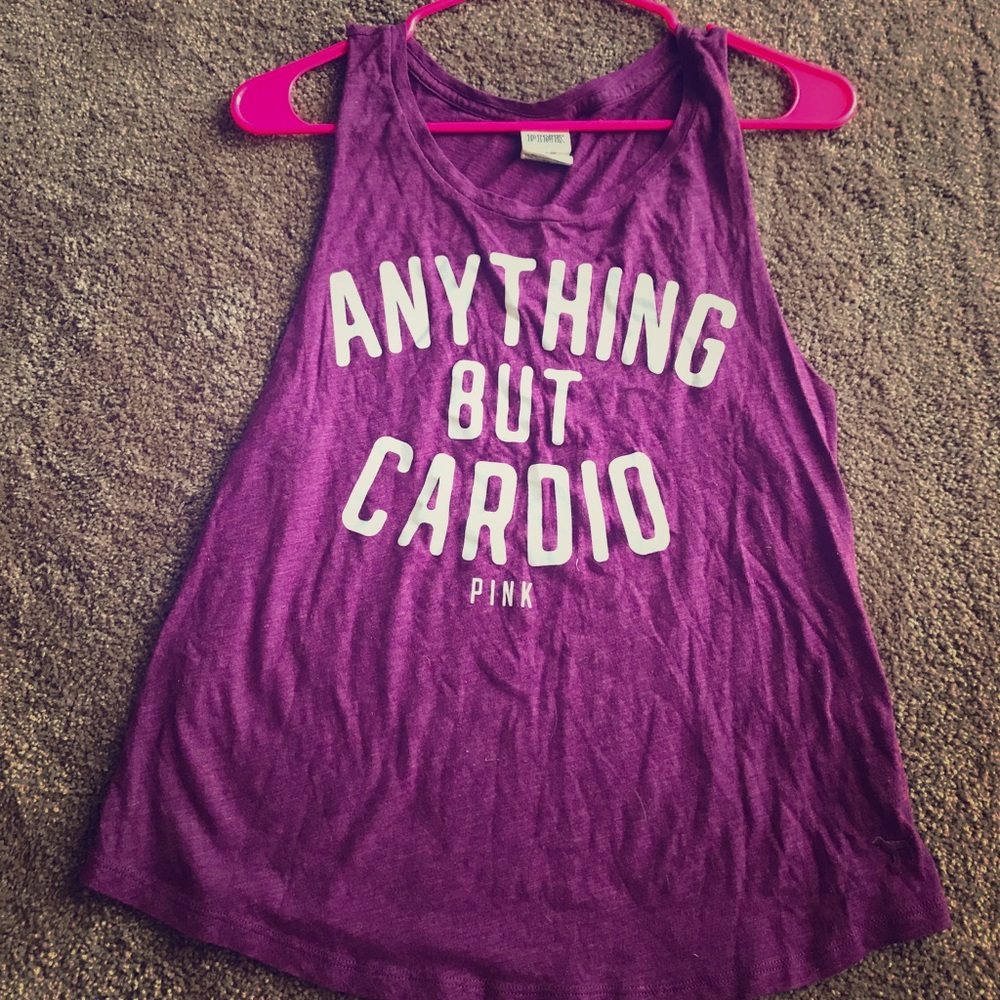Magenta tank top Victoria's Secret Pink